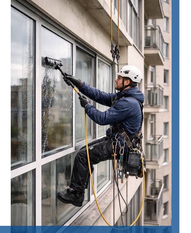 Мойка балконного остекления в Сызрани от 3546 р. | ВЫСОТНИК-Сзр