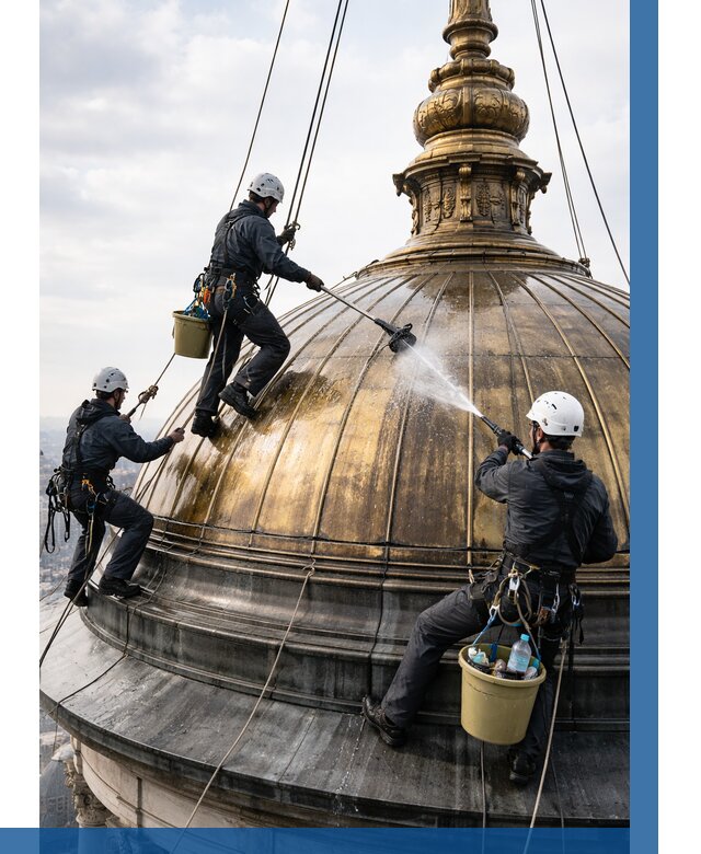Мойка куполов и шпилей в Сызрани от 8104 р. - заказать | ВЫСОТНИК-Сзр