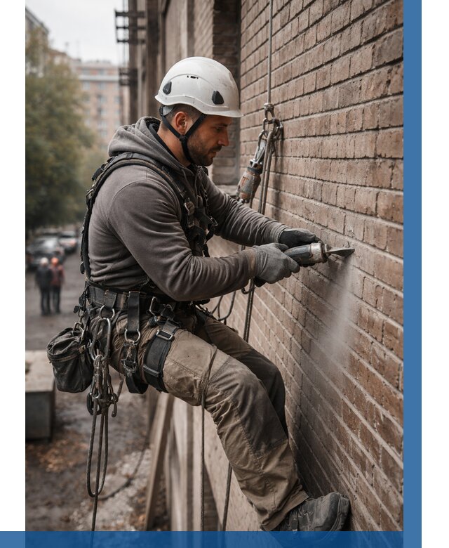 Расшивка кирпичных швов в Сызрани от 608 р. | ВЫСОТНИК-Сзр