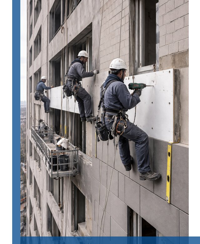 Монтаж фасадных термопанелей высокого качества в Сызрани