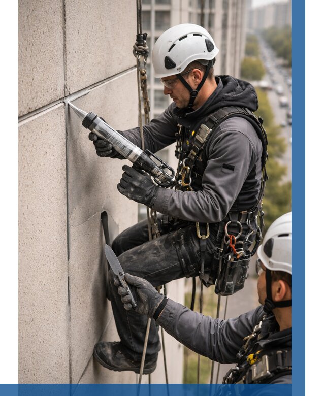 Первичная герметизация швов в Сызрани от 608 р. | ВЫСОТНИК-Сзр