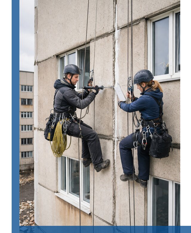 Герметизация межпанельных швов тёплым швом в Сызрани