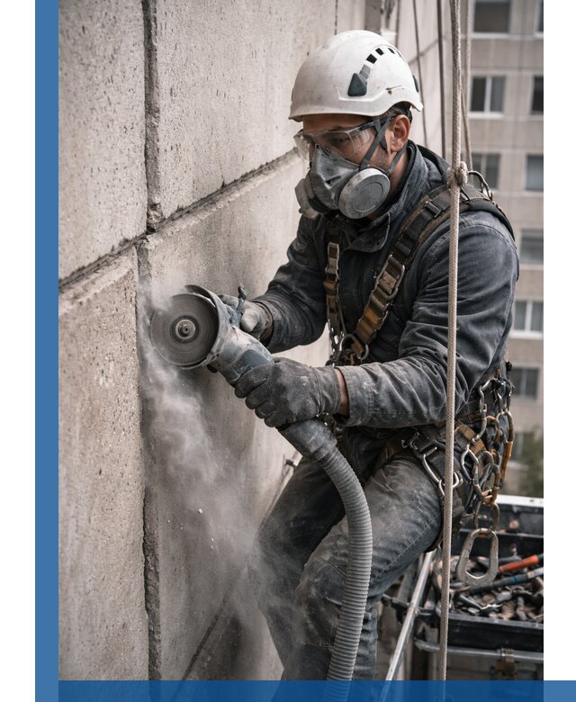 Штробление межпанельных швов в Сызрани качественно и быстро