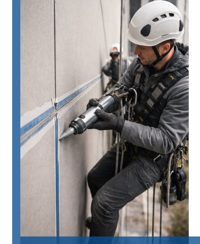 Герметизация стыков фасадных панелей в Сызрани качественно и быстро