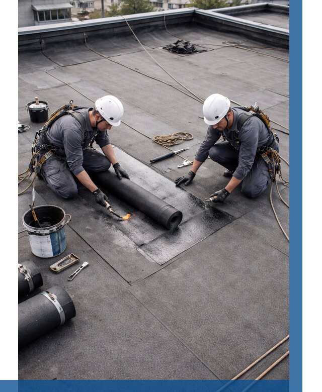 Ремонт мягкой кровли под ключ в Сызрани от 709 р. | ВЫСОТНИК-Сзр