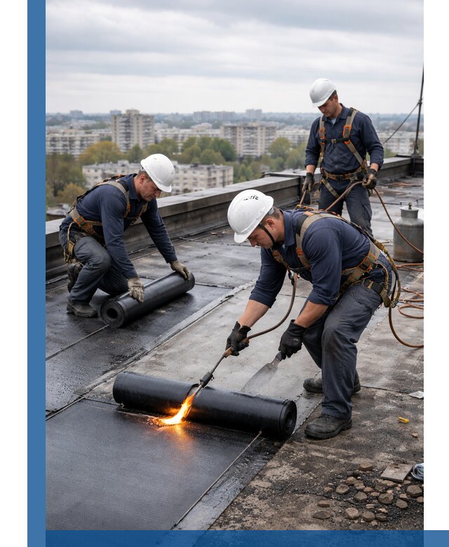 Ремонт наплавляемой кровли в Сызрани качественно и надежно