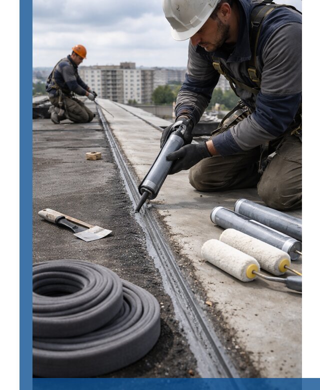 Герметизация швов кровли в Сызрани с гарантией герметичности