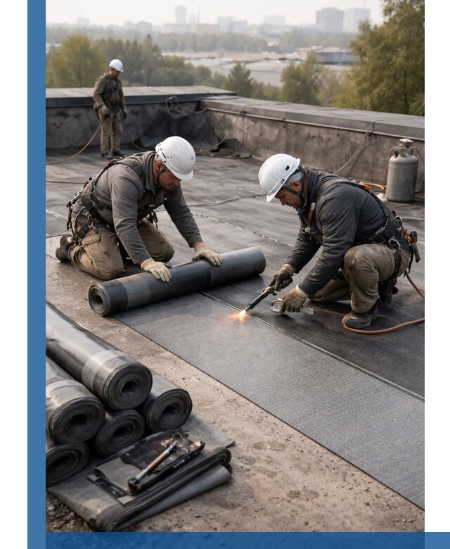 Монтаж мягкой кровли в Сызрани профессионально и надежно