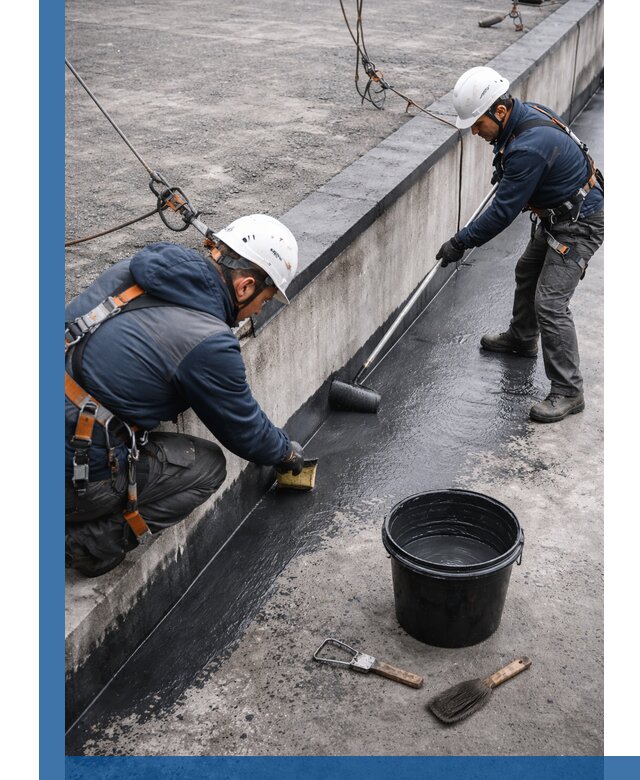 Гидроизоляция кровли жидкой резиной профессионально в Сызрани