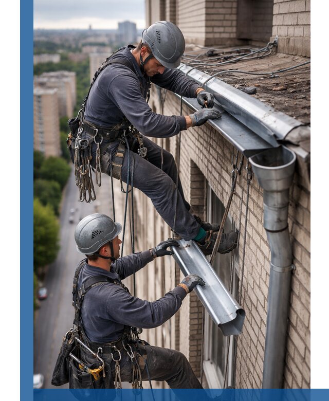 Ремонт водосточных желобов в Сызрани, быстро и качественно
