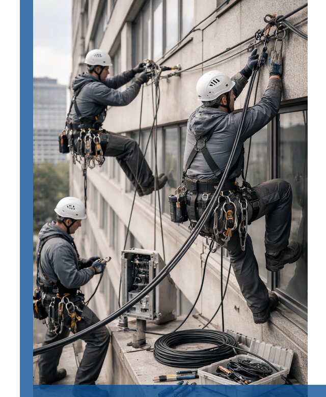 Прокладка оптоволоконного кабеля в Сызрани под ключ с тестированием