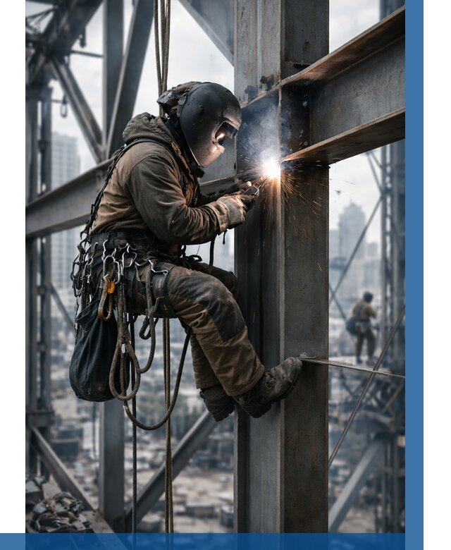 Высотные сварочные работы в Сызрани от 3546 р. | ВЫСОТНИК-Сзр