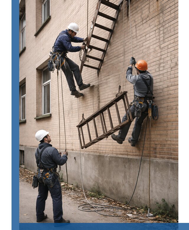 Демонтаж пожарной лестницы в Сызрани быстро и безопасно
