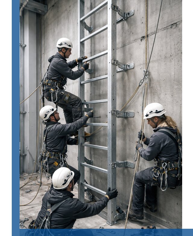 Монтаж металлических лестниц в Сызрани под ключ со гарантией