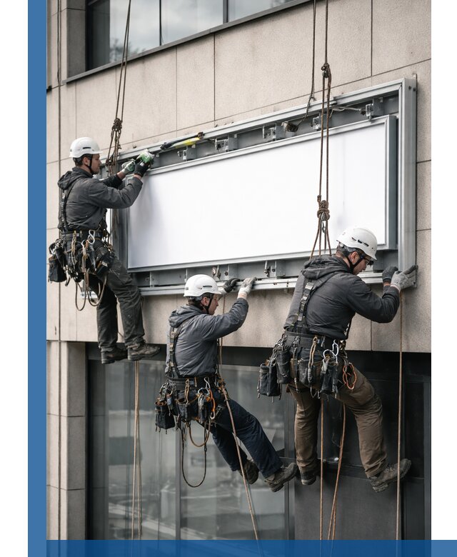 Профессиональный монтаж светового короба под ключ в Сызрани