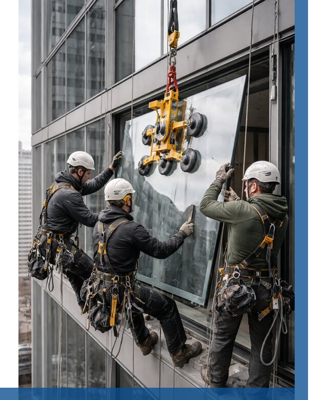 Фасадное остекление зданий под ключ в Сызрани от 10130 р. | ВЫСОТНИК-Сзр