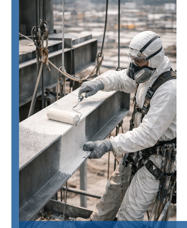 Профессиональная огнезащитная обработка металлоконструкций в Сызрани