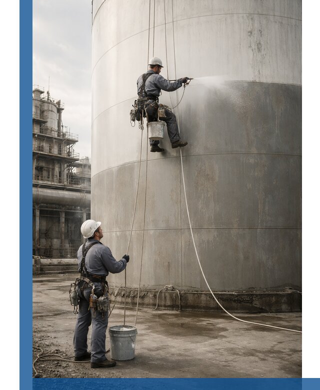 Покраска стальных резервуаров и емкостей в Сызрани профессионально