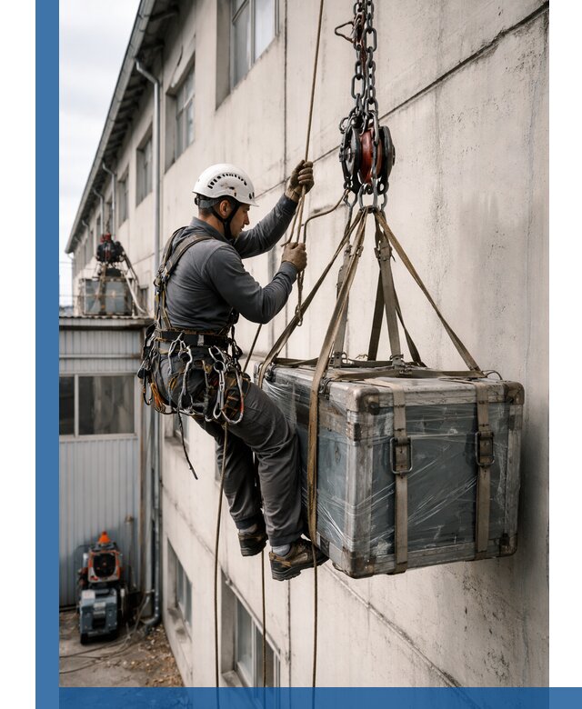 Подъем грузов на высоту в Сызрани для промышленных объектов