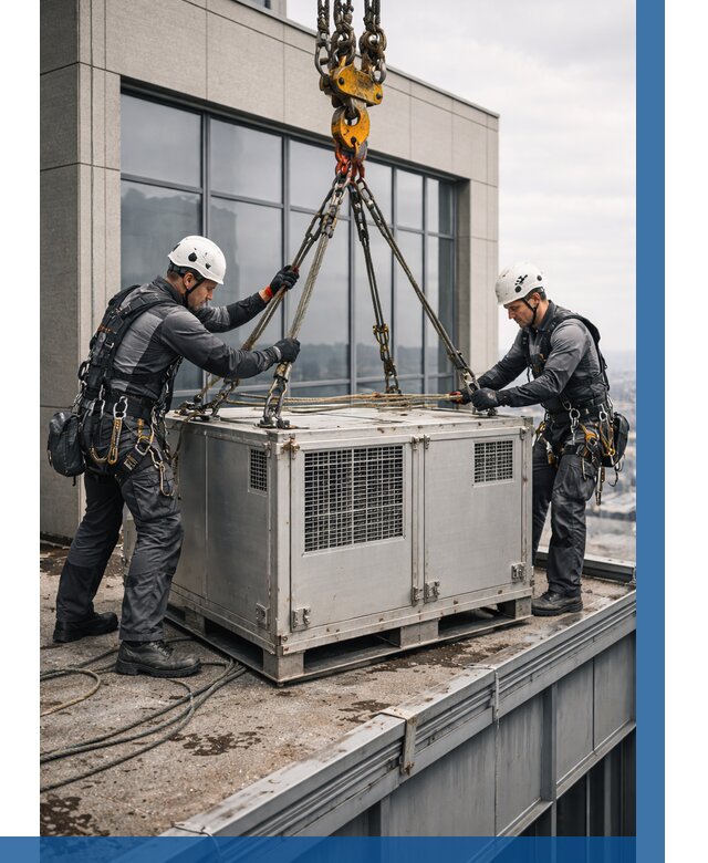 Такелажные работы на высоте в Сызрани от 8104 р. | ВЫСОТНИК-Сзр