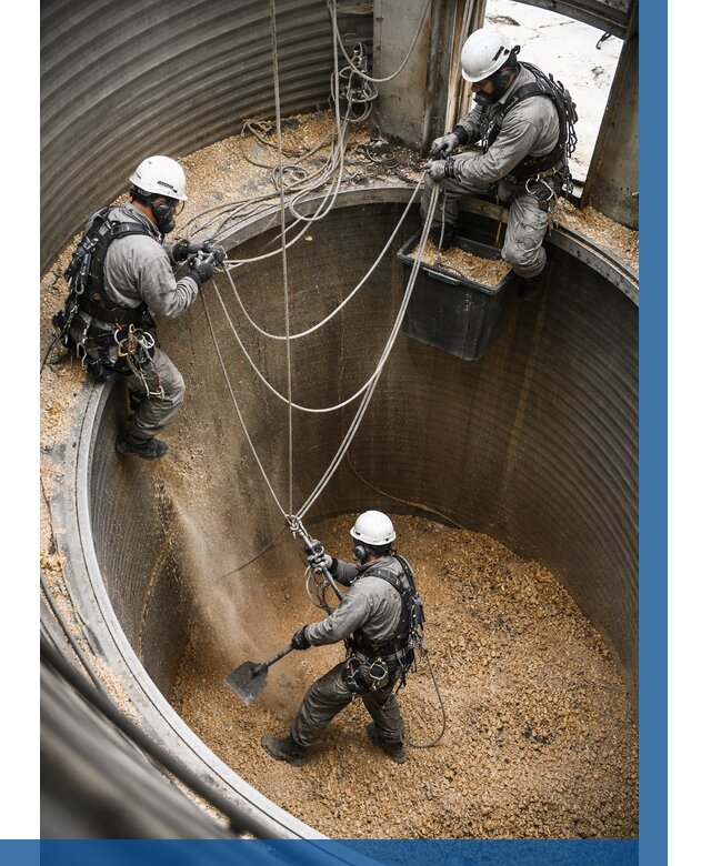 Чистка зерновых бункеров в Сызрани от 12156 р. | ВЫСОТНИК-Сзр