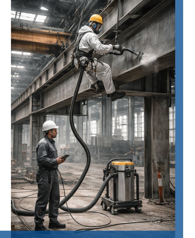 Обеспыливание конструкций в цехе в Сызрани от 4255 р. | ВЫСОТНИК-Сзр