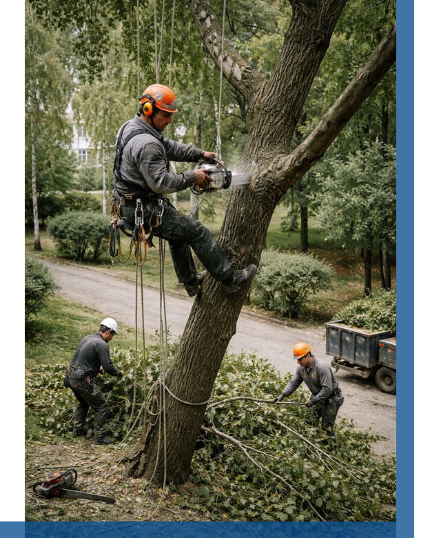 Кронирование деревьев в Сызрани от 6585 р. | ВЫСОТНИК-Сзр