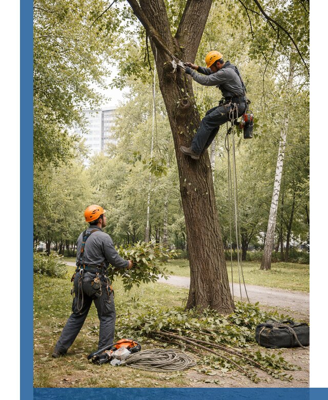 Санитарная обрезка деревьев в Сызрани, профессионально и безопасно