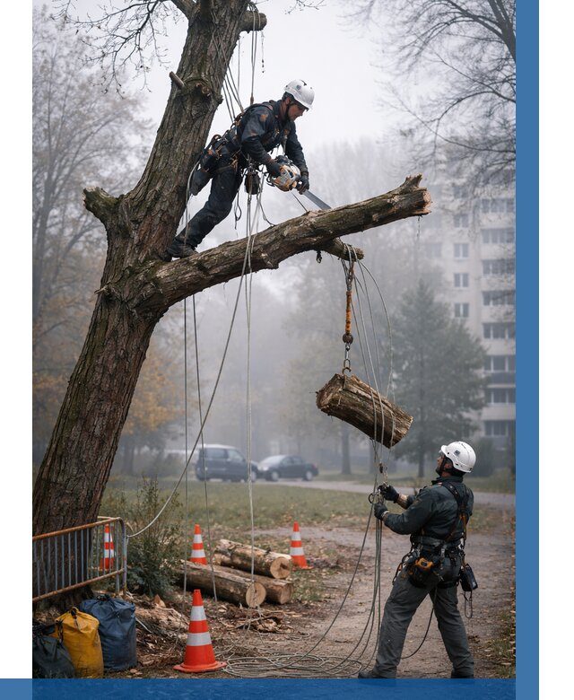 Удаление аварийных деревьев в Сызрани от 15195 р. | ВЫСОТНИК-Сзр