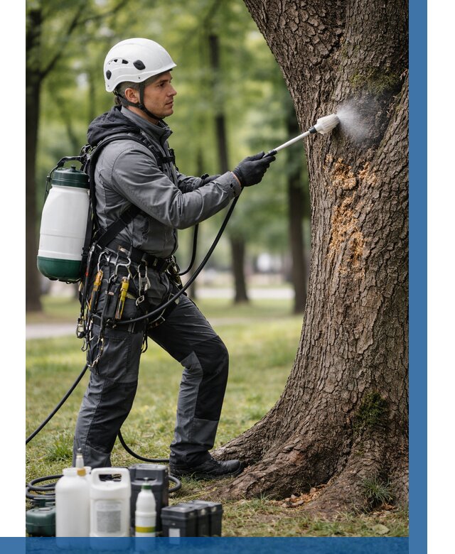 Обработка деревьев от вредителей в Сызрани от 4559 р. | ВЫСОТНИК-Сзр