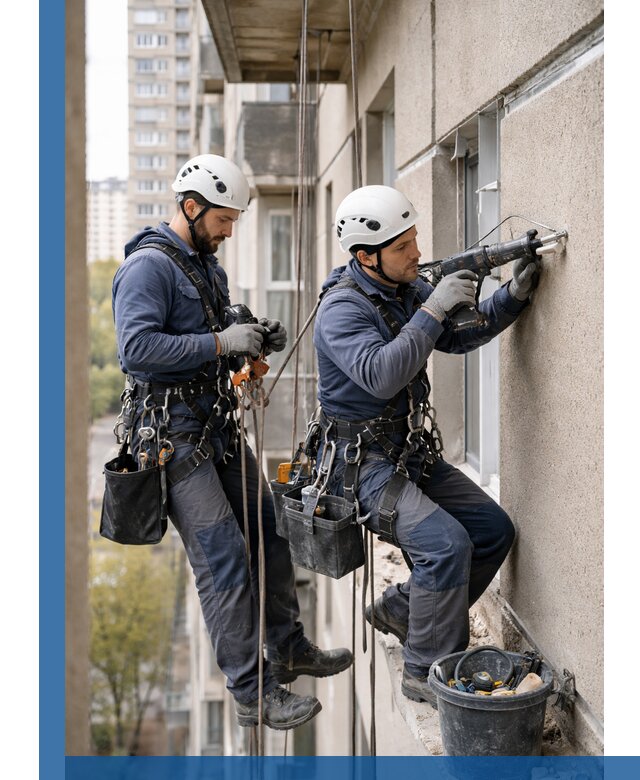 Промышленные альпинисты высотные работы и монтаж в Сызрани